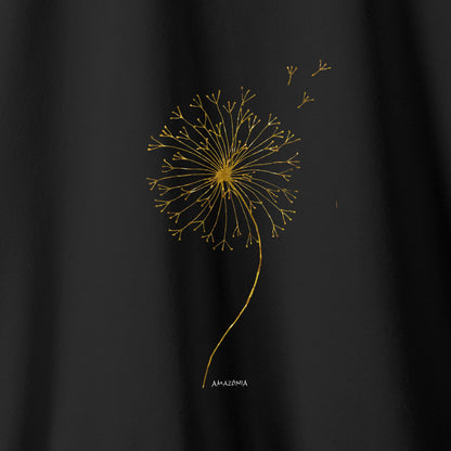 Camiseta Amazônia SOPRO DOURADO - PRETO - cód 2272