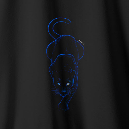 Camiseta Amazônia PANTERA - PRETO - cód 2277