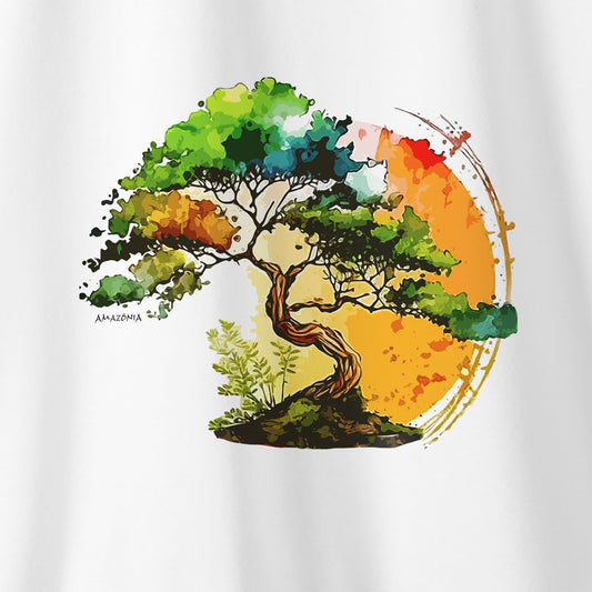 Camiseta Amazônia BONSAI - BRANCO - cód 2294