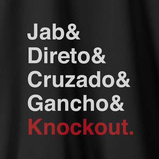 Camiseta Amazônia BOXE GOLPES – PRETO - cód 2316