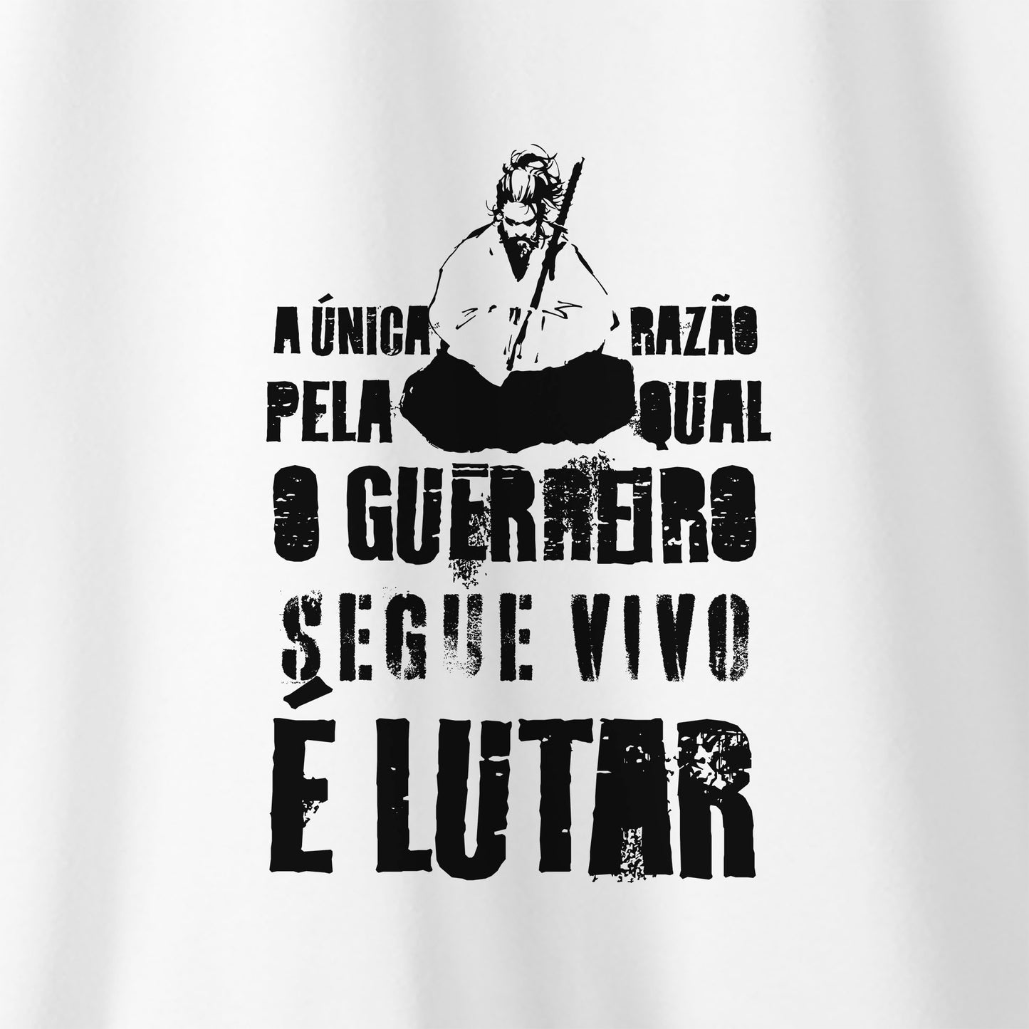 Camiseta Amazônia GUERREIRO – BRANCO - cód 2323