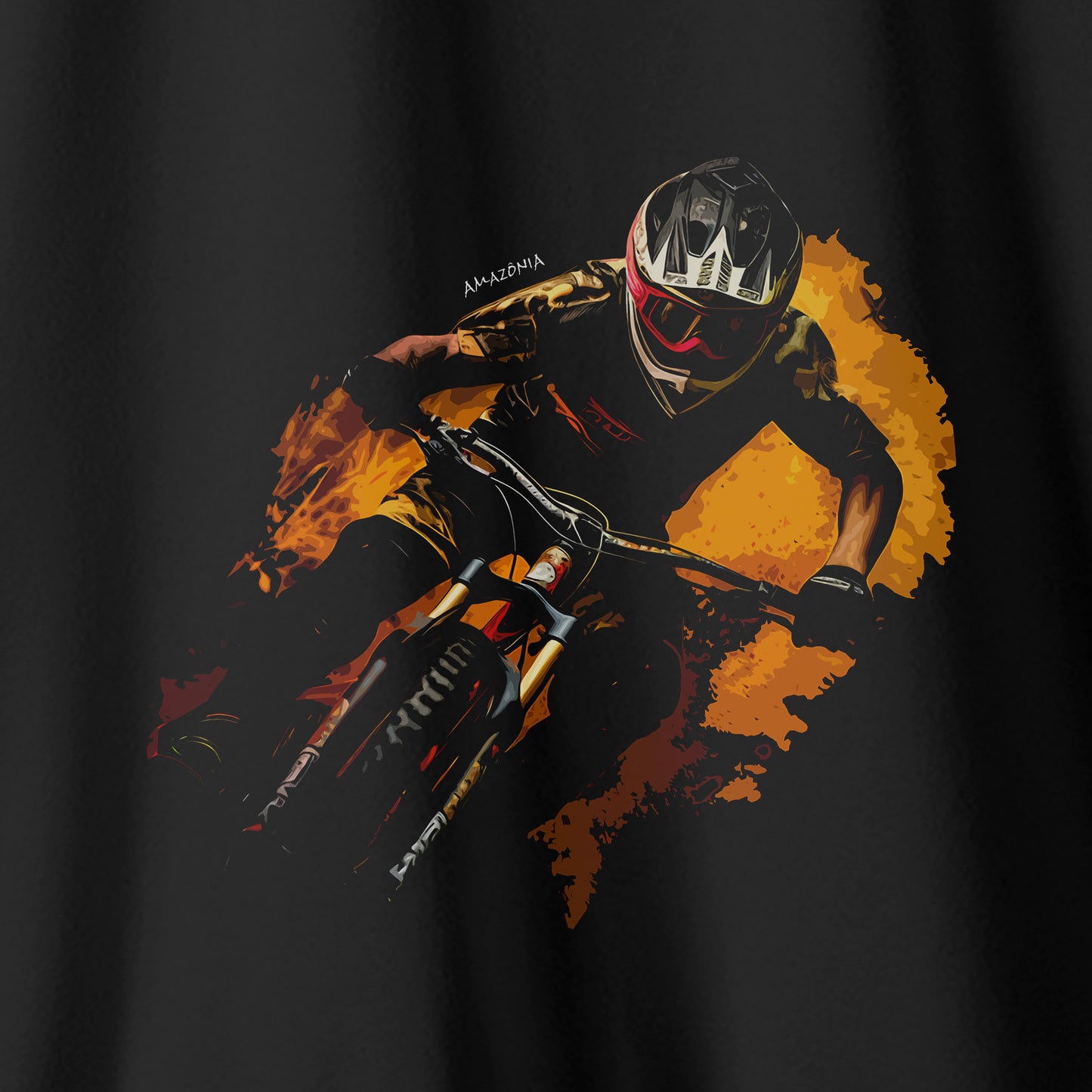 Camiseta Amazônia ENDURO – PRETO - cód 2332