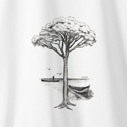 Camiseta Amazônia GUAPURUVU - BRANCO - cód 2334