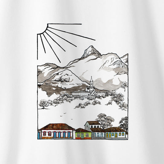 Camiseta Amazônia CARAÇA - BRANCO - cód 2335