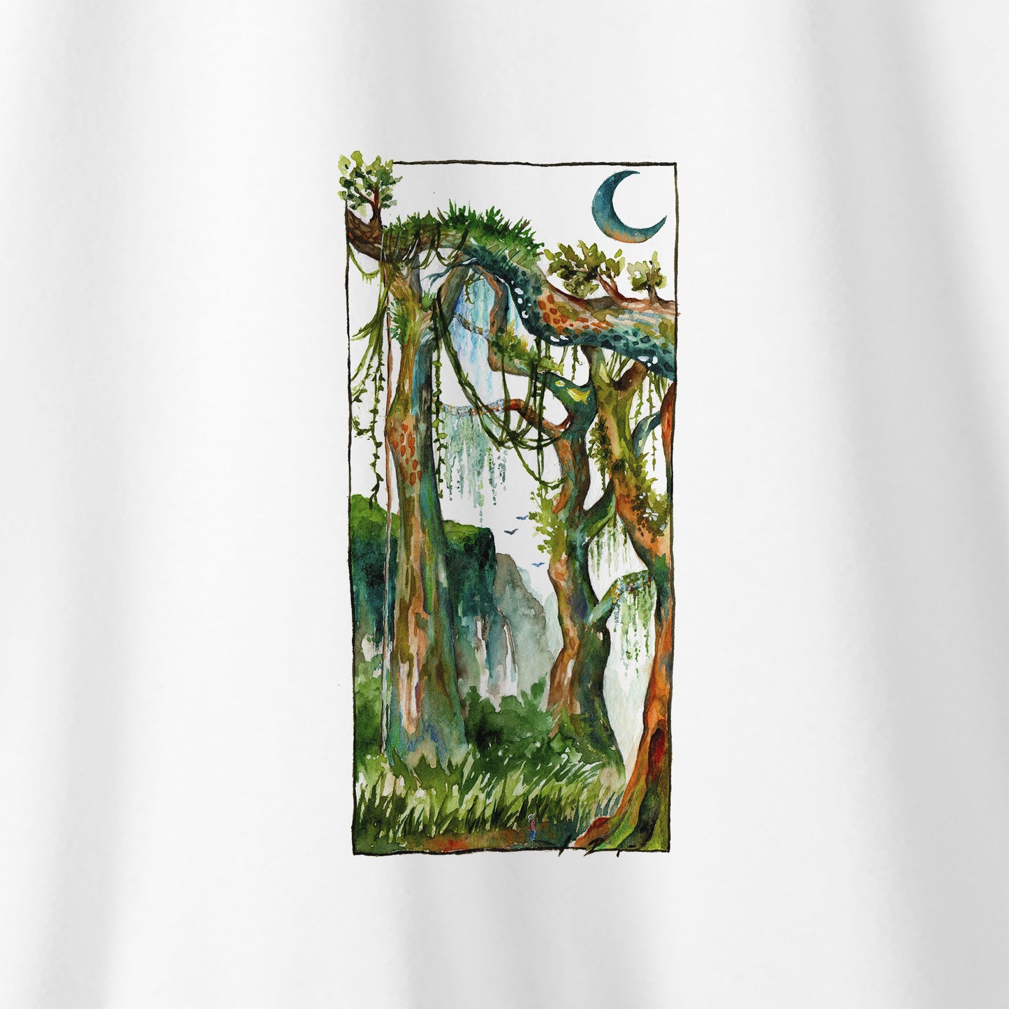 Camiseta Amazônia YBIRÁ ANTES DE NÓS - BRANCO - cód 2340