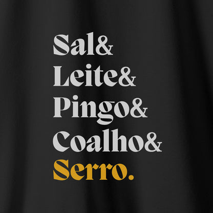 Camiseta Amazônia SERRO DO QUEIJO - PRETO - cód 2355