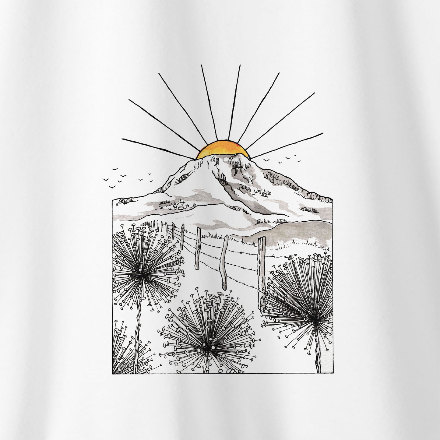 Camiseta Amazônia PICO DO ITAMBÉ - BRANCO - cód 2356