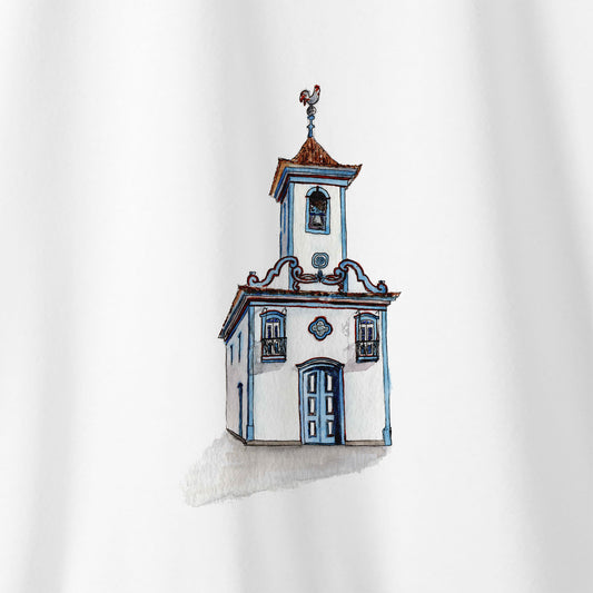 Camiseta Amazônia IGREJA DIAMANTINA - BRANCO - cód 2358