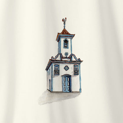 Camiseta Amazônia IGREJA DIAMANTINA - OFF WHITE - cód 2358