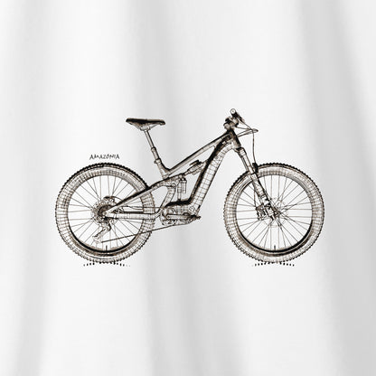 Camiseta Amazônia MTB GRÁFICA – BRANCO - cód 2359