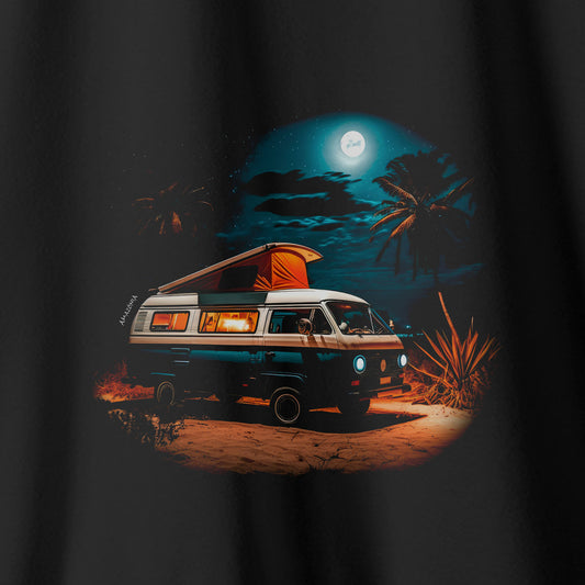 Camiseta Amazônia KOMBI TRIP - PRETO - cód 2362