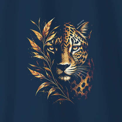 Camiseta Amazônia GUARDIÃ DA MATA - AZUL MARINHO - cód 2420
