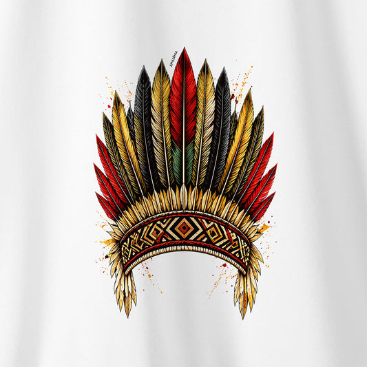 Camiseta Amazônia COCAR BRASILEIRO - BRANCO - cód 2431