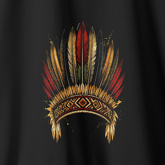 Camiseta Amazônia COCAR BRASILEIRO - PRETO - cód 2431