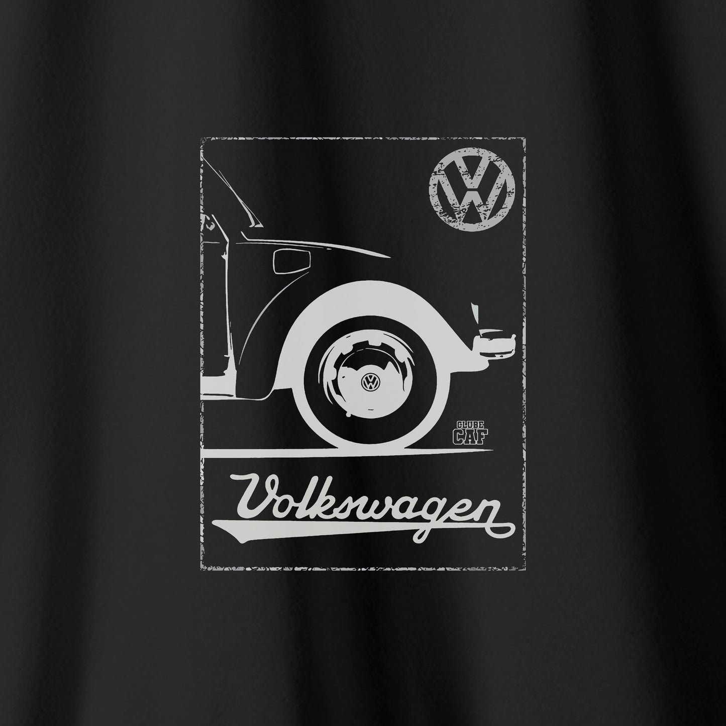 Camiseta Amazônia CAF FUSCA - PRETO - cód caf0008