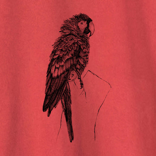 Camiseta Amazônia CHAPADA DOS GUIMARÃES - ARARA - VERMELHO ESTONADO - cód 10013