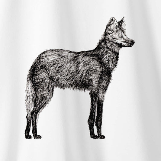 Camiseta Amazônia CHAPADA DOS VEADEIROS - LOBO GUARÁ - BRANCO - cód 10005