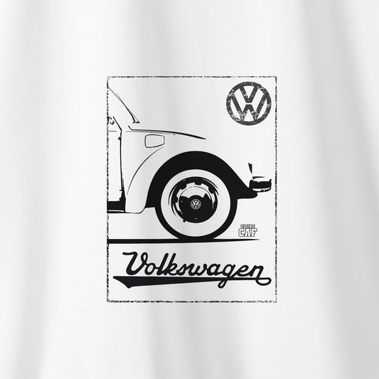 Camiseta Amazônia CAF FUSCA - BRANCO - cód caf0008