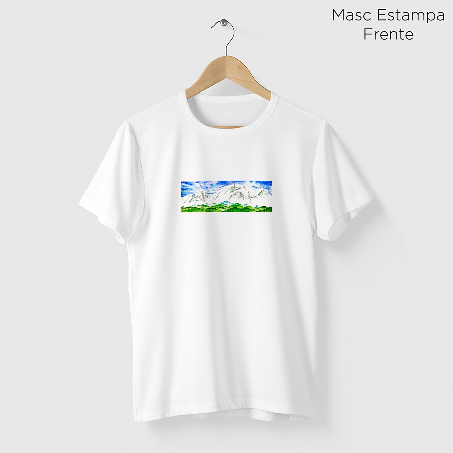 Camiseta Amazônia CAPARAÓ - BRANCO - cód 10562
