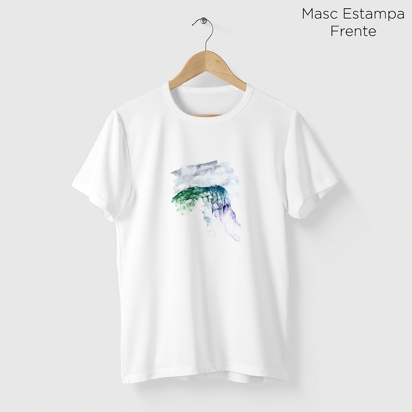 Camiseta Amazônia PICO DA BANDEIRA - BRANCO - cód 10563