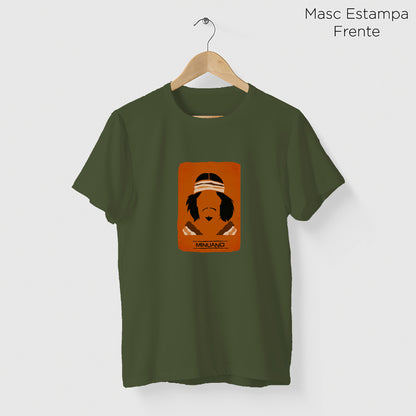 Camiseta Amazônia ORIGENS MINUANO - VERDE ESCURO - cód 10578