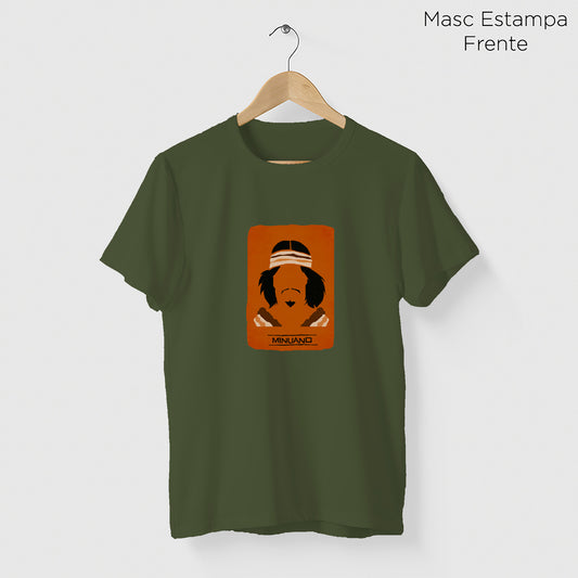 Camiseta Amazônia ORIGENS MINUANO - VERDE ESCURO - cód 10578