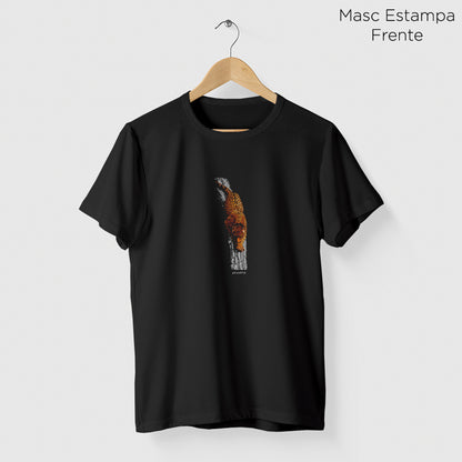 Camiseta Amazônia ONÇARARA TRONCO - PRETO - cód 2072