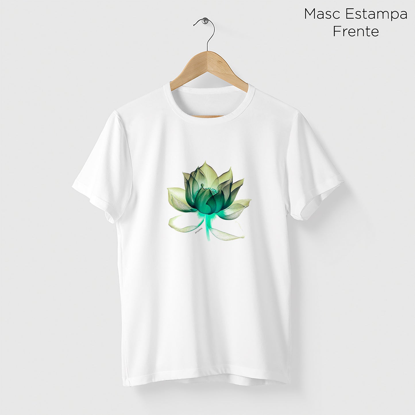 Camiseta Amazônia LOTUS – BRANCO - cód 2085