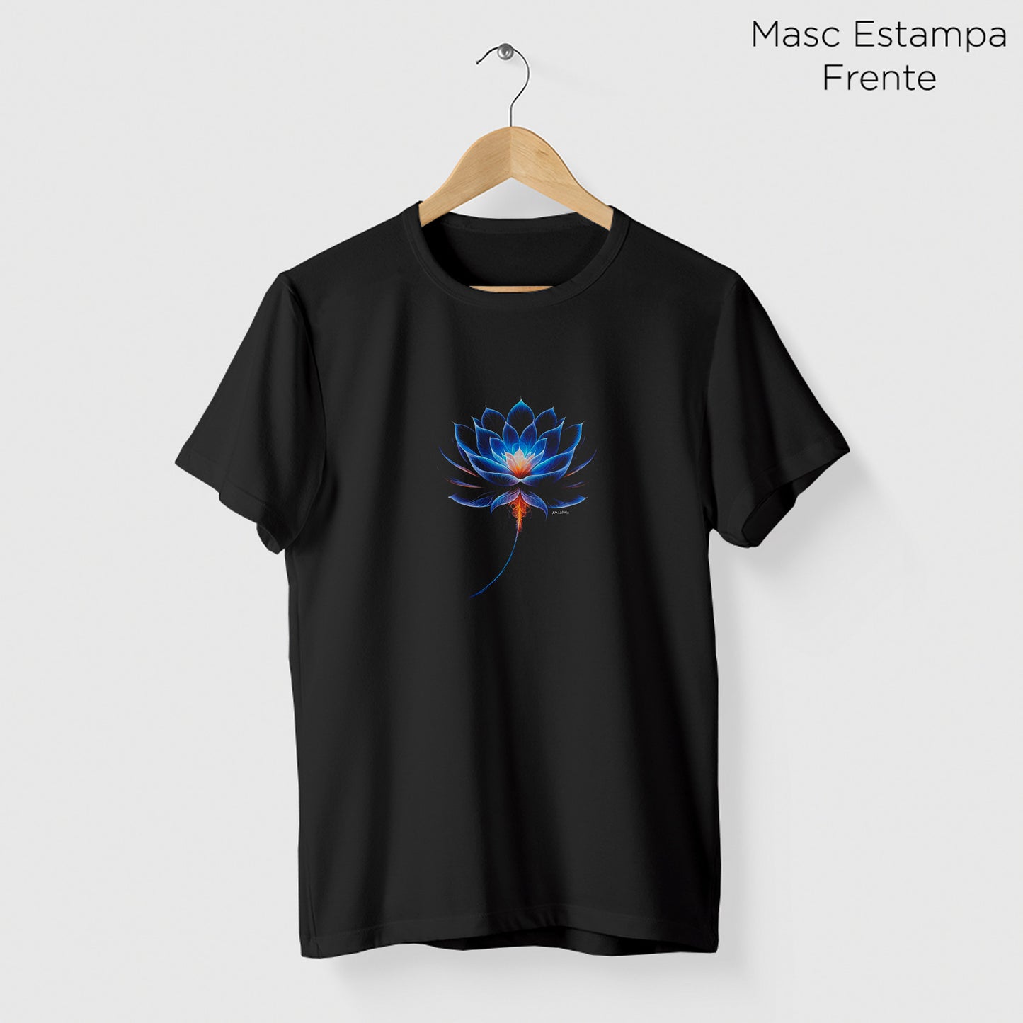 Camiseta Amazônia BIO COLOR – PRETO - cód 2090