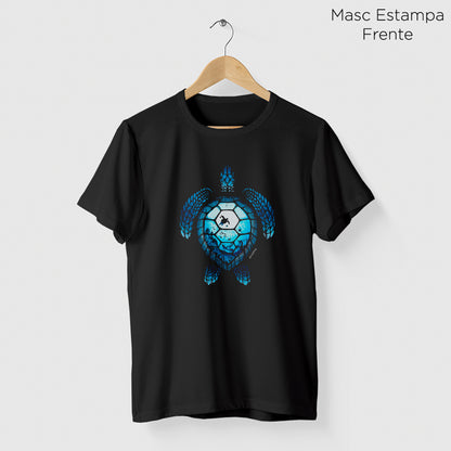 Camiseta Amazônia TARTARUGA OCEANO - PRETO - cód 2116