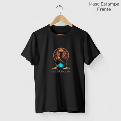 Camiseta Amazônia BUDA ENERGIA - PRETO - cód 2133