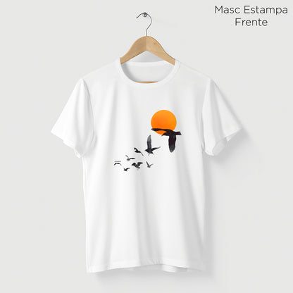 Camiseta Amazônia REVOADA - BRANCO - cód 2134