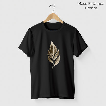 Camiseta Amazônia FOLHARTE - PRETO - cód 2137