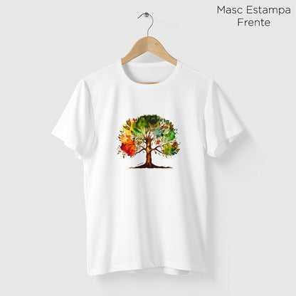 Camiseta Amazônia BIOTREE - BRANCO - cód 2138
