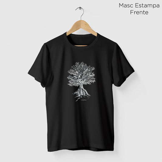 Camiseta Amazônia SUMAÚMA - PRETO - cód 2139