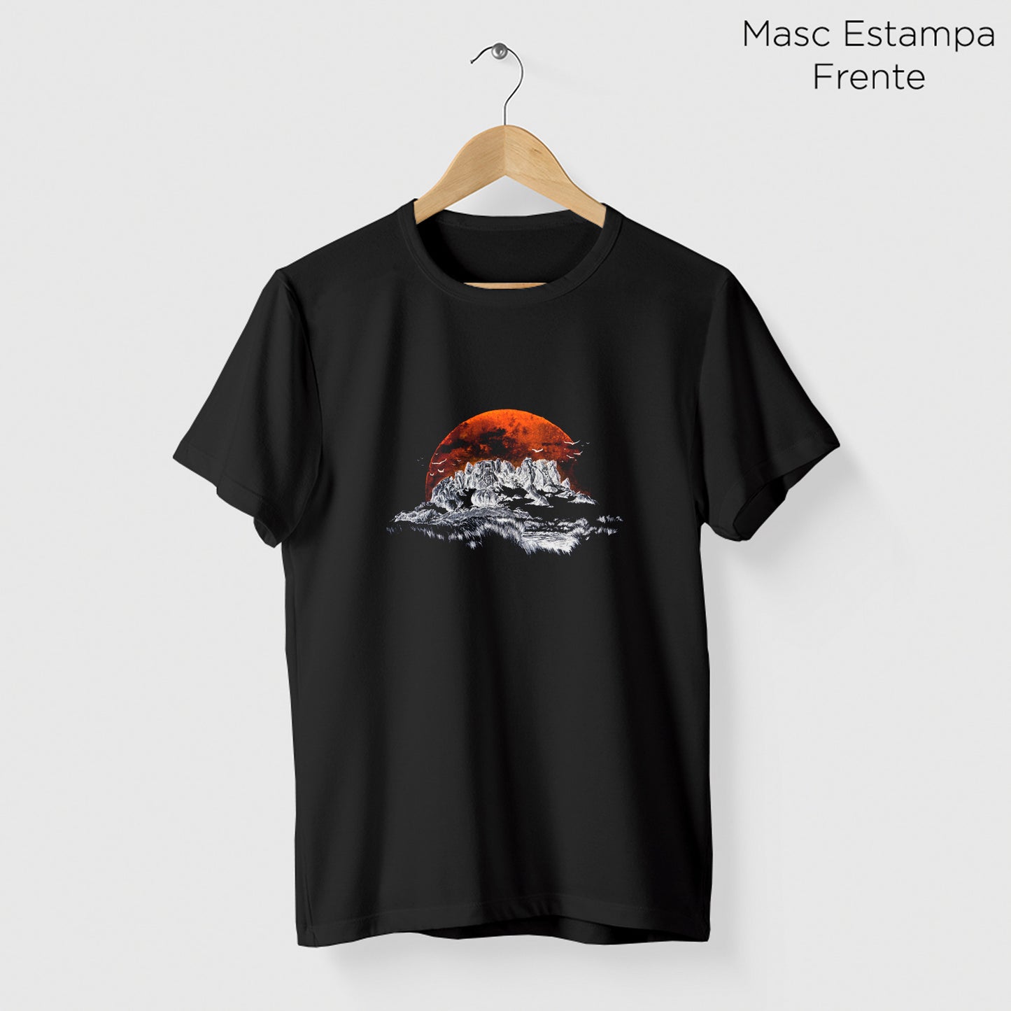 Camiseta Amazônia PARQUE NACIONAL DO ITATIAIA - PRETO - cód 2144