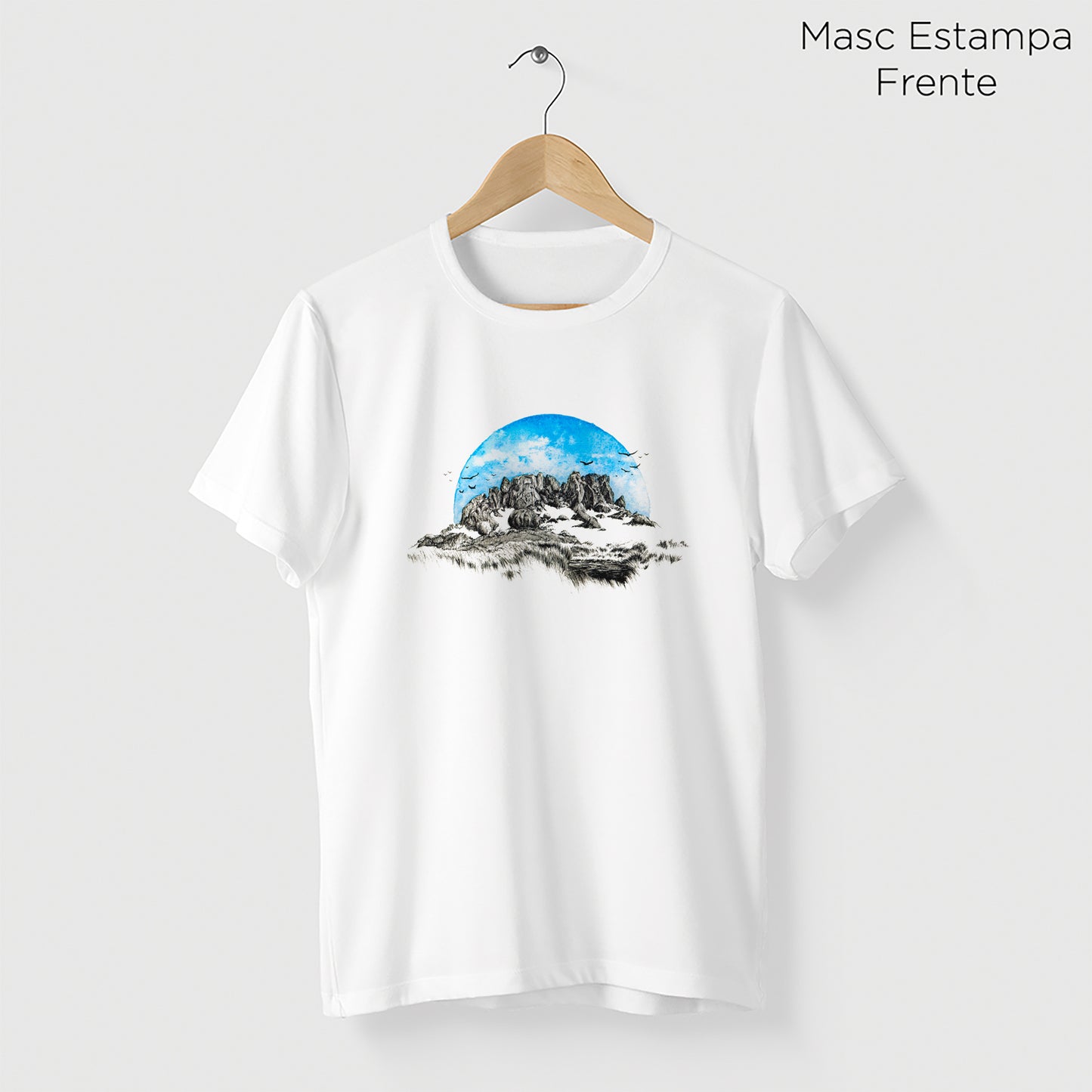 Camiseta Amazônia PARQUE NACIONAL DO ITATIAIA - BRANCO - cód 2144