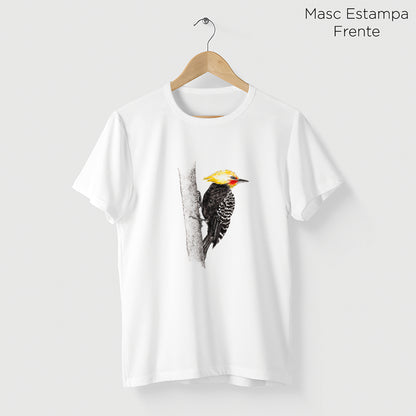 Camiseta Amazônia PICA-PAU - BRANCO - cód 2145