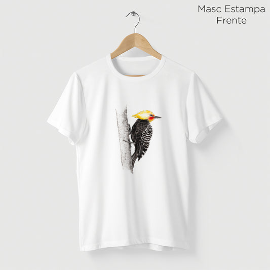 Camiseta Amazônia PICA-PAU - BRANCO - cód 2145
