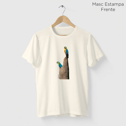 Camiseta Amazônia TRONCO ARARA - OFF WHITE - cód 2147