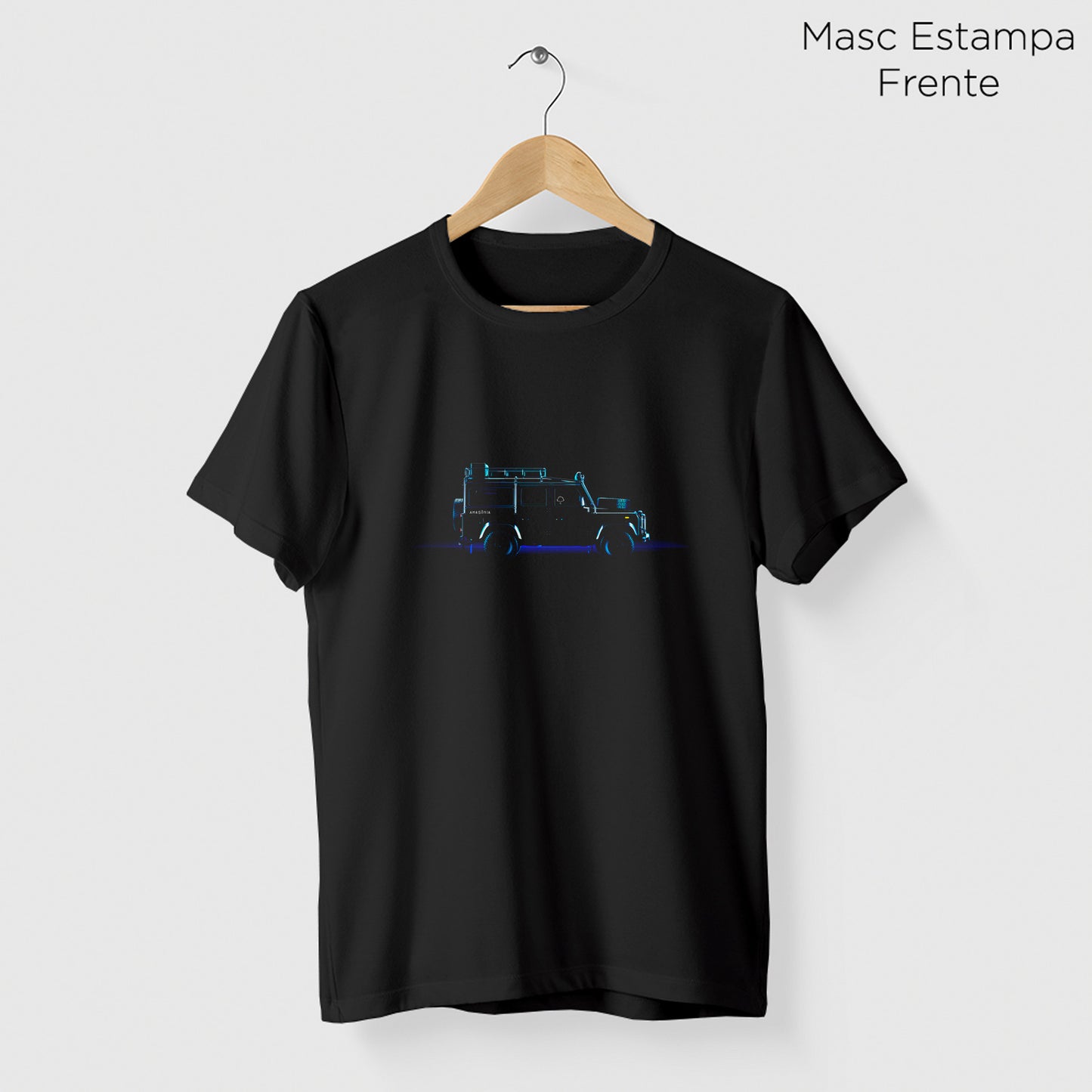 Camiseta Amazônia LAND EXPEDITION - PRETO - cód 2149