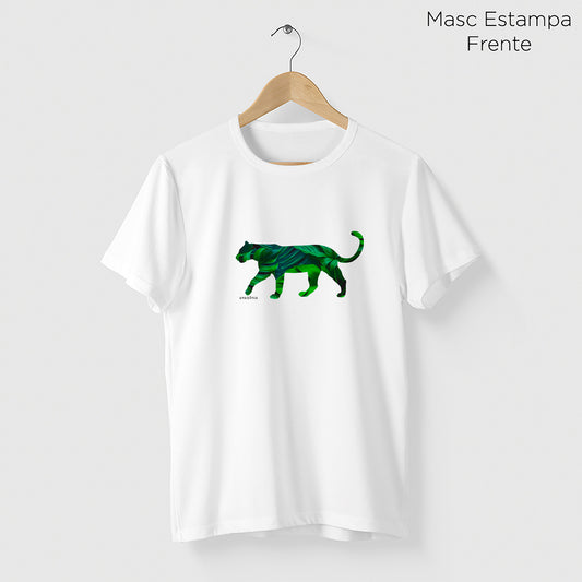 Camiseta Amazônia FAUNA FLORA - BRANCO - cód 2150