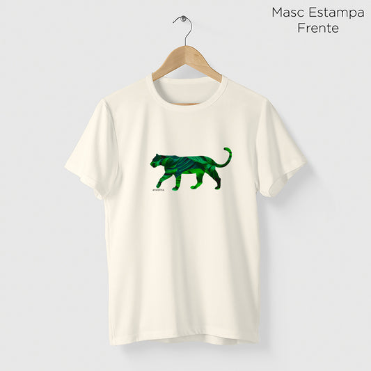 Camiseta Amazônia FAUNA FLORA - OFF WHITE - cód 2150
