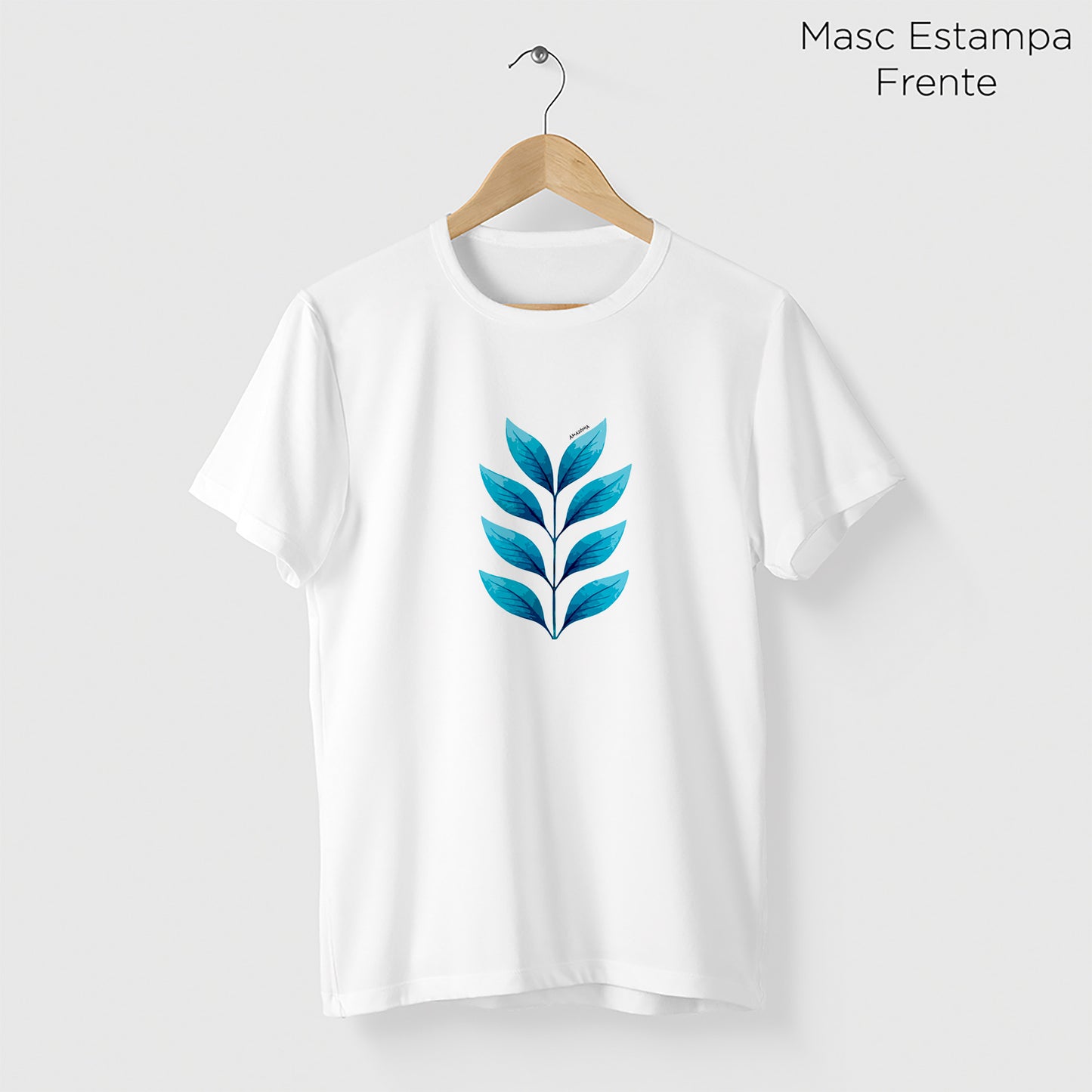 Camiseta Amazônia BIOFOLHAS – BRANCO - cód 2154