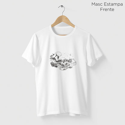 Camiseta Amazônia GUARDIÃO DA FLORESTA - BRANCO - cód 2157