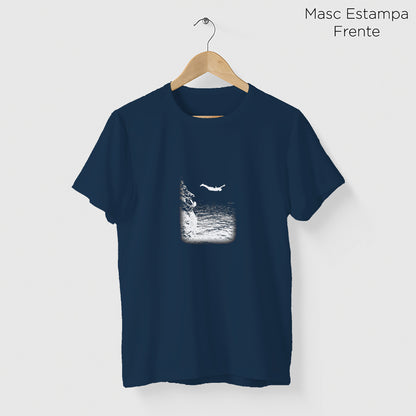 Camiseta Amazônia CLIFF DIVING - AZUL MARINHO - cód 2198
