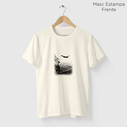 Camiseta Amazônia CLIFF DIVING - OFF WHITE - cód 2198