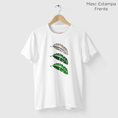 Camiseta Amazônia 3 FOLHAS – BRANCO - cód 2200