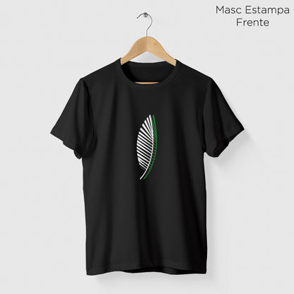 Camiseta Amazônia ASAS FOLHAS – PRETO - cód 2206