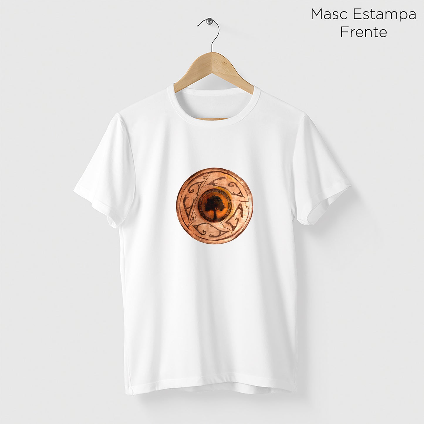 Camiseta Amazônia CERÂMICA – BRANCO - cód 2207